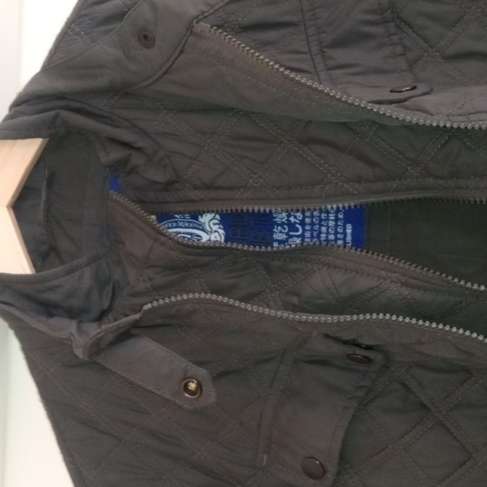 Superdry Jacket in olive green in size M